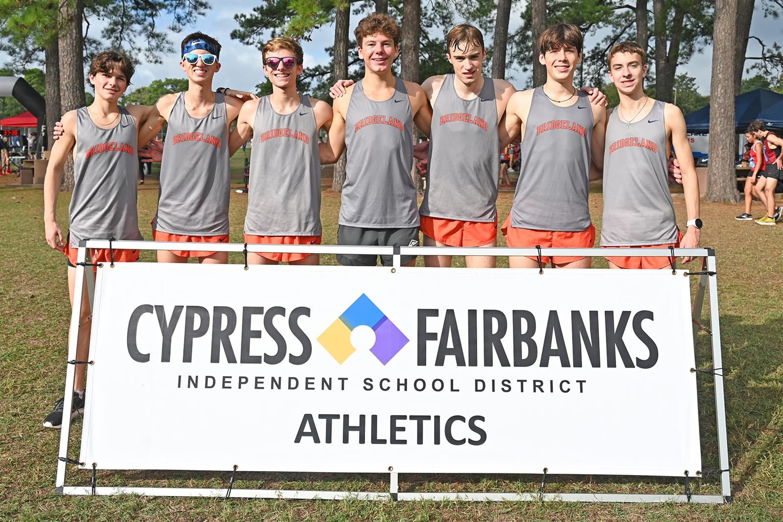 The Bridgeland boys’ cross country team placed sixth overall as a team at the UIL Cross Country State Championships.